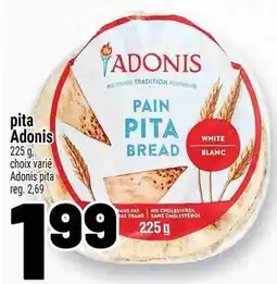 Metro Adonis pain pita bread offer