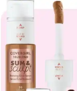 Walmart COVERGIRL TruB1end Sun & Sculpt bronzing glow serum offer