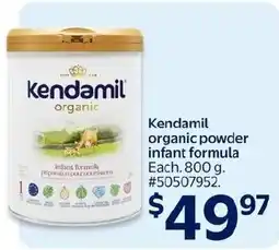 Walmart Kendamil organic powder infant formula offer