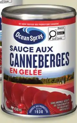 Walmart Ocean Spray cranberry sauce offer