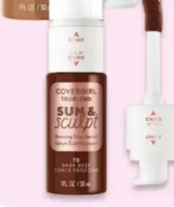 Walmart COVERGIRL TruB1end Sun & Sculpt bronzing glow serum offer