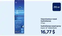 Walmart hydraSense nasal spray offer