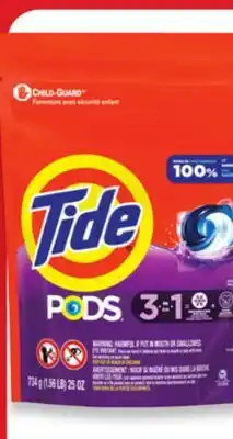 Walmart Tide liquid 39 – 48 loads or Pods 31s or Power Pods 18s – 23s laundry detergent offer