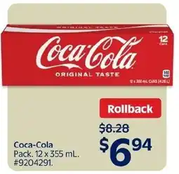 Walmart Coca-Cola offer