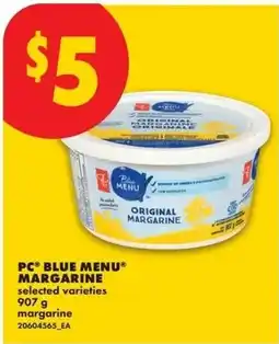 No Frills pc blue menu margarine offer