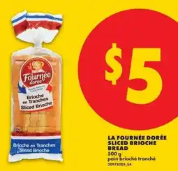 No Frills La fournée dorée sliced brioche bread offer