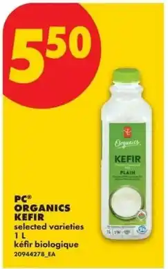 No Frills PC Organics Kefir offer