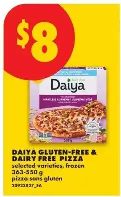 No Frills Daiya gluten-free & dairy free pizza offer