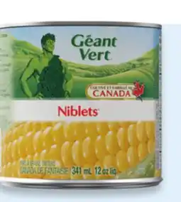 Walmart Green Giant canned vegetables offer