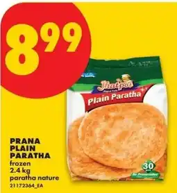 No Frills Prana plain paratha offer