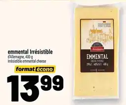 Metro Irresistible emmental cheese offer