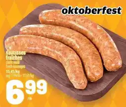 Metro saucisses fraiches offer