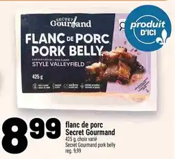 Metro Secret Gourmand flanc de porc offer