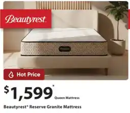 Dormez Vous Beautyrest Reserve Granite Mattress Queen Mattress offer