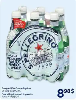 Walmart Sanpellegrino sparkling water offer