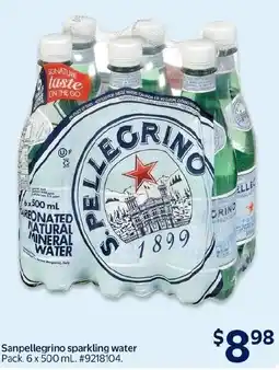 Walmart Sanpellegrino sparkling water offer