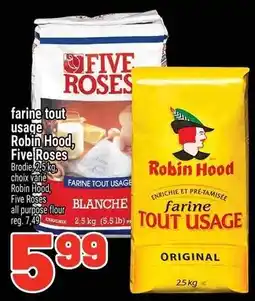Metro Robin Hood all purpose flour offer