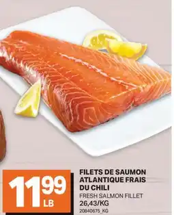 L'Intermarché FILETS DE SAUMON | FRESH SALMON FILLET offer
