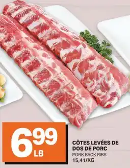 L'Intermarché CÔTES LEVÉES DE DOS DE PORC | PORK BACK RIBS offer