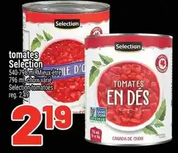 Metro Selection tomatoes offer