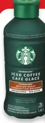 Walmart Starbucks iced coffee offer