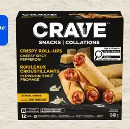 Walmart CRAVE crispy roll-ups offer
