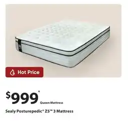 Dormez Vous Sealy Posturepedic Z5 3 Mattress Queen Mattress offer