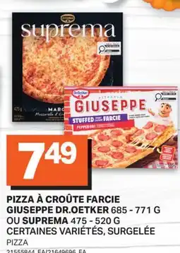 L'Intermarché PIZZA À CROÛTE FARCIE GIUSEPPE, 685 - 771 G, PIZZA, 475 - 520 G | PIZZA offer