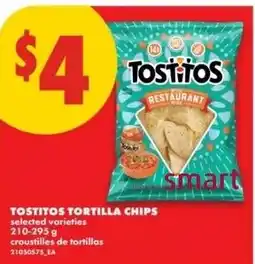 No Frills Tostitos tortilla chips offer