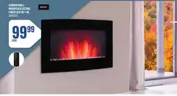 Canac Curved Wall-Mounted Electric Fireplace offer