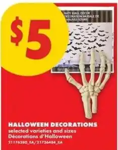 No Frills Halloween decorations offer