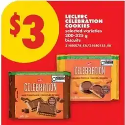 No Frills Leclerc celebration cookies offer