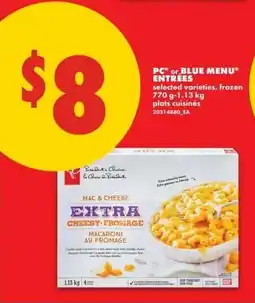 No Frills PC mac and cheese extra cheesy fromage offer