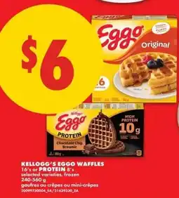 No Frills Kellogg's eggo waffles offer