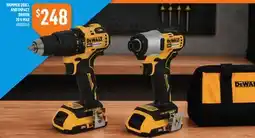 Canac Dewalt Hammer drill and impact driver 20 V MAX offer