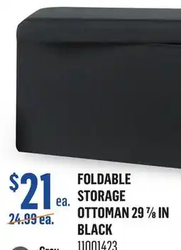 Canac Foldable Storage Ottoman 29 7/8 in offer