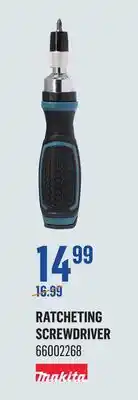 Canac Ratcheting Screwdriver offer