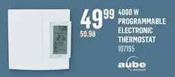 Canac 4000 W Programmable Electronic Thermostat offer