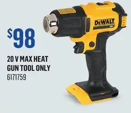 Canac 20 V MAX Heat Gun Tool Only offer