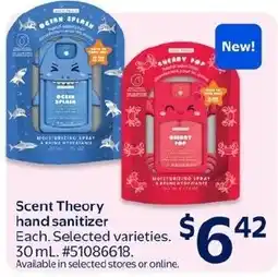 Walmart Scent Theory hand sanitizer offer