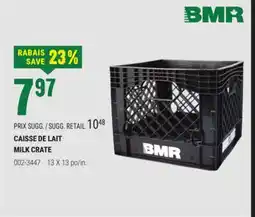 BMR CAISSE DE LAIT offer