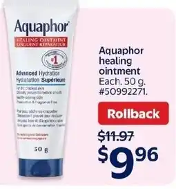 Walmart Aquaphor healing ointment offer
