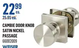 Canac WEISER Cambie Door Knob offer