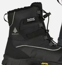 Sports Experts WOODS LYNX Boys' winter boots offer