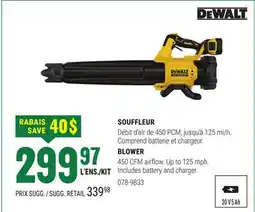 BMR SOUFFLEUR DEWALT offer