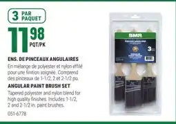 BMR ENS. DE PINCEAUX ANGULAIRES offer