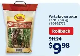 Walmart Verka brown sugar offer
