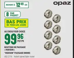 BMR BOUTONS DE PASSAGE HUDSON offer