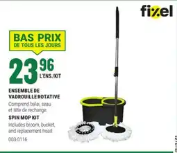 BMR ENSEMBLE DE VADROUILLE ROTATIVE offer