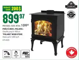 BMR POÊLE À BOIS POLARIS offer